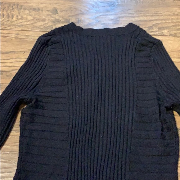 INC black knit sweater - Picture 4 of 5